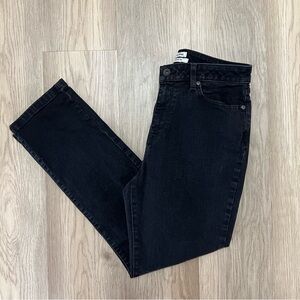 L.L. Bean Classic Fit Black Jeans Women’s 10 Petite Style 299515